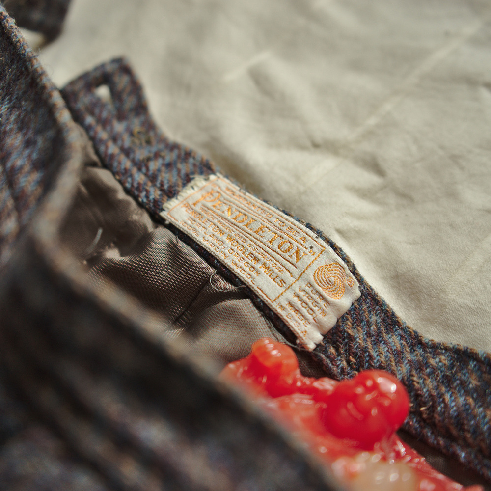 Vintage Pendelton Small Virgin Wool Skirt